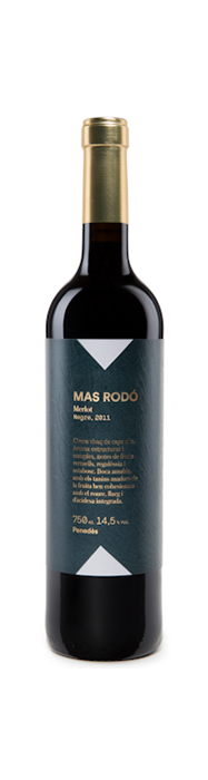 Spanischer Rotwein MERLOT vom MAS RODÓ in KATALONIEN