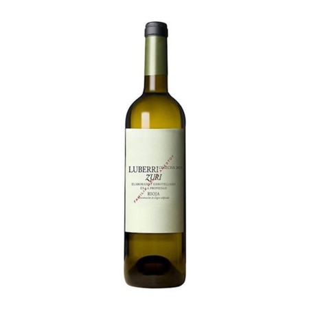 Spanish white wine from Bodega Luberri in Rioja Alavesa